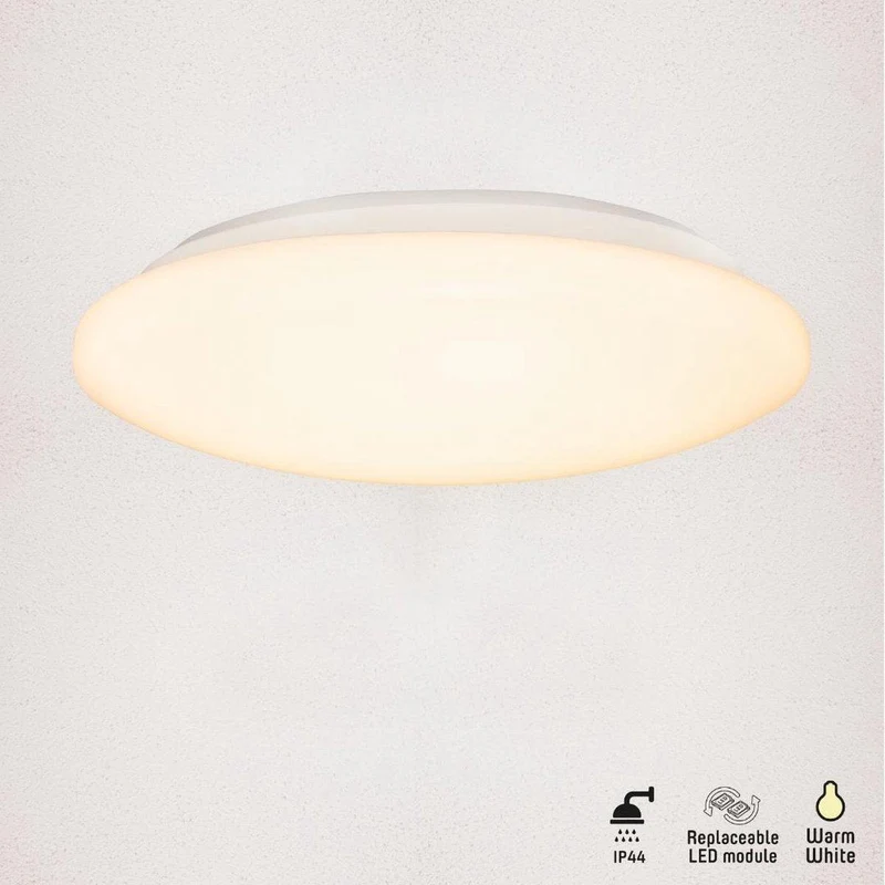 LED's Light Universal Deckenleuchte 1500 - Badezimmergeeignet IP44 - Warmweiß (3000K) - 30 cm