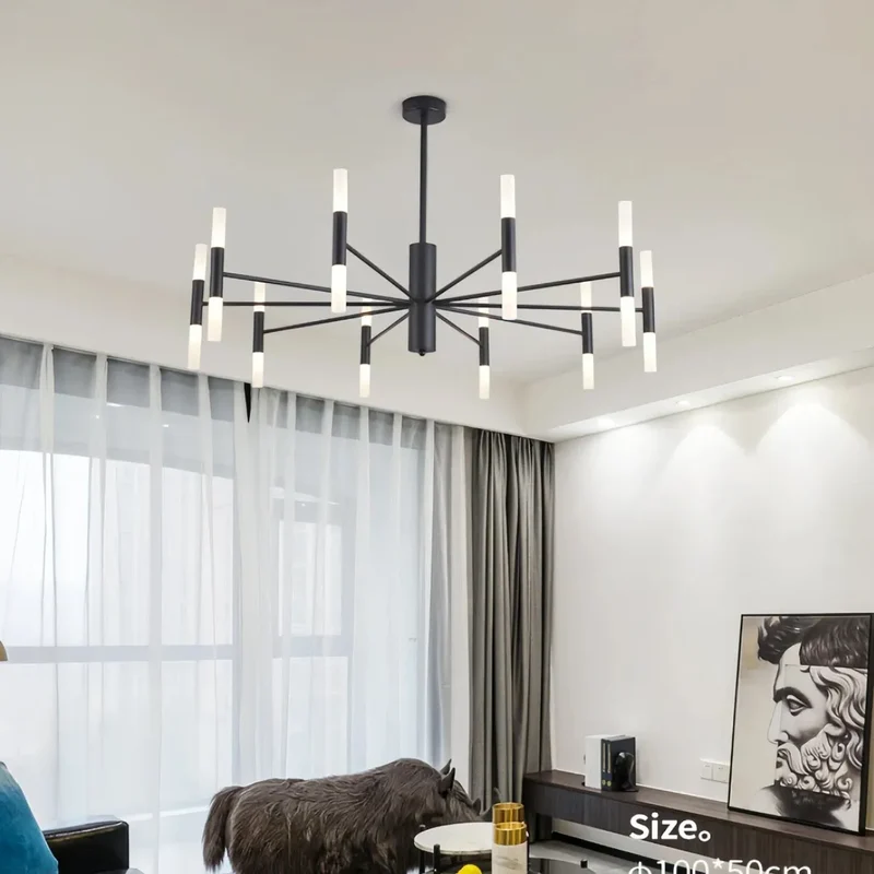 Kronleuchter modern mit LED für Esszimmer und Wohnzimmer