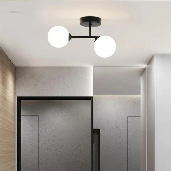 LED-Deckenleuchte Gemütliche Atmosphäre Skandinavischer Stil – Nordic