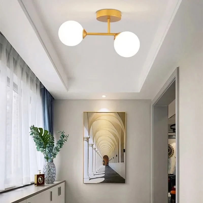 LED-Deckenleuchte Gemütliche Atmosphäre Skandinavischer Stil – Nordic