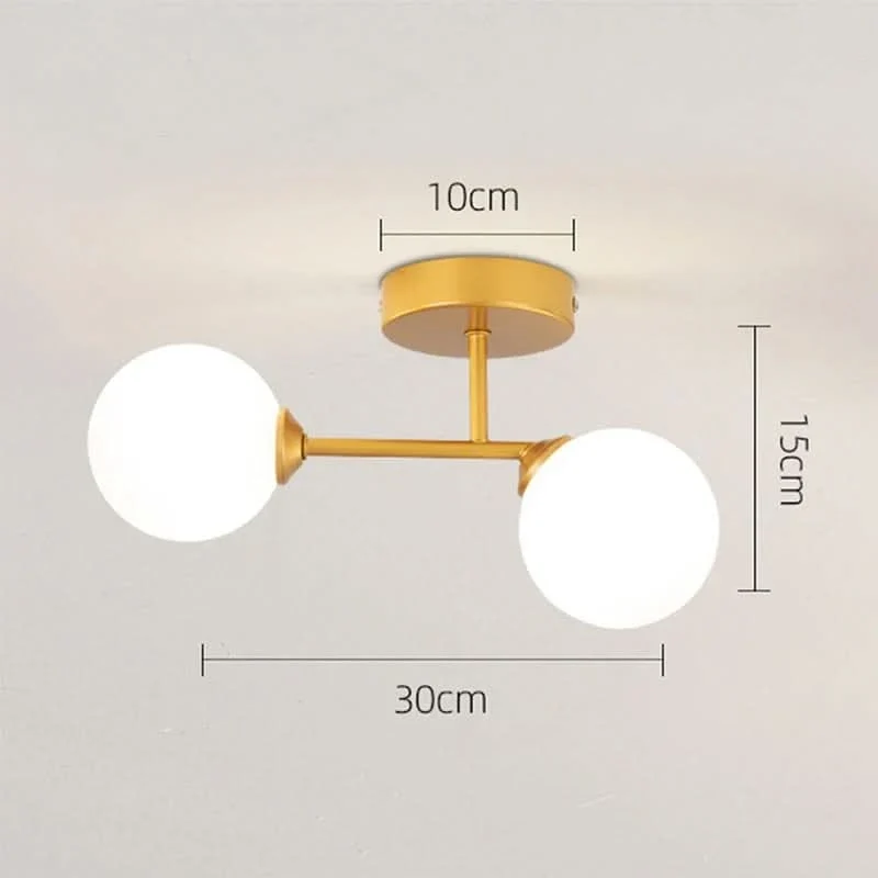 LED-Deckenleuchte Gemütliche Atmosphäre Skandinavischer Stil – Nordic