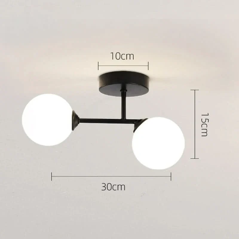 LED-Deckenleuchte Gemütliche Atmosphäre Skandinavischer Stil – Nordic