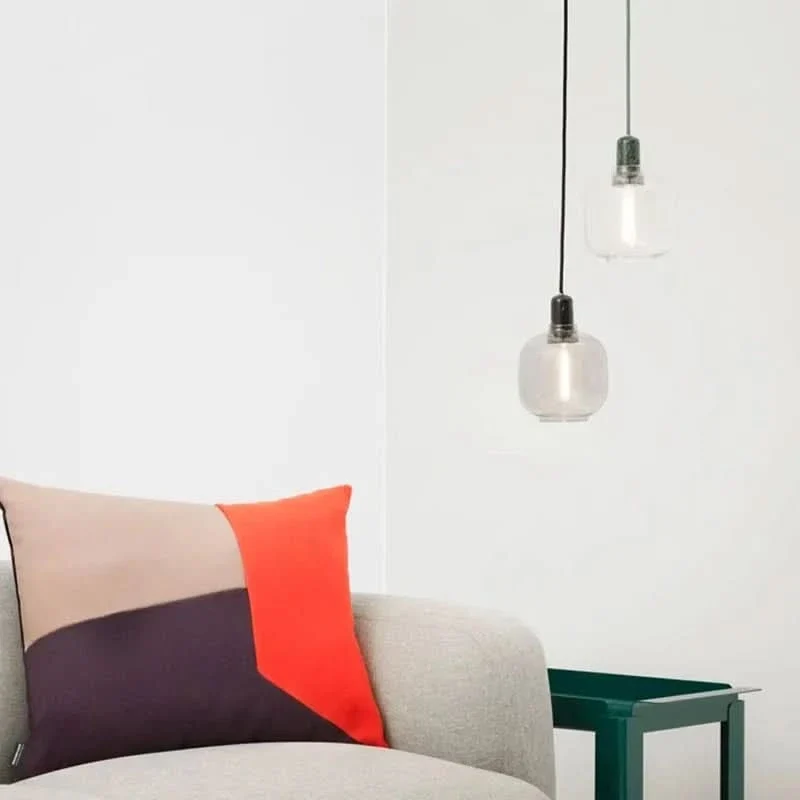 Moderne Pendelleuchte aus getöntem Glas – Éclat Verre