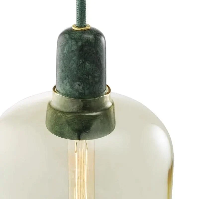Moderne Pendelleuchte aus getöntem Glas – Éclat Verre