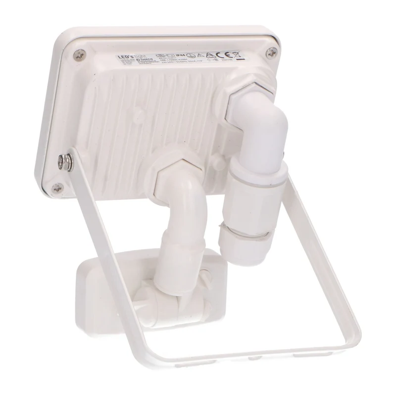LED-Außenstrahler mit Bewegungsmelder weiß 10 Watt neutralweiß IP44 - LED's Light