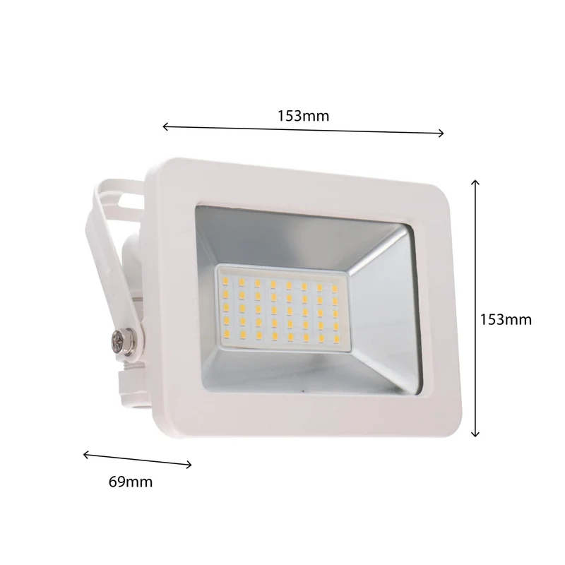 LEDs Light Floodlight 3300 - Wasserdicht IP65 - 30W - Weiß