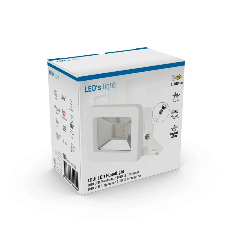 LED-Licht Wide Beam 1100 - Wasserdicht IP65 - 10W - Weiß