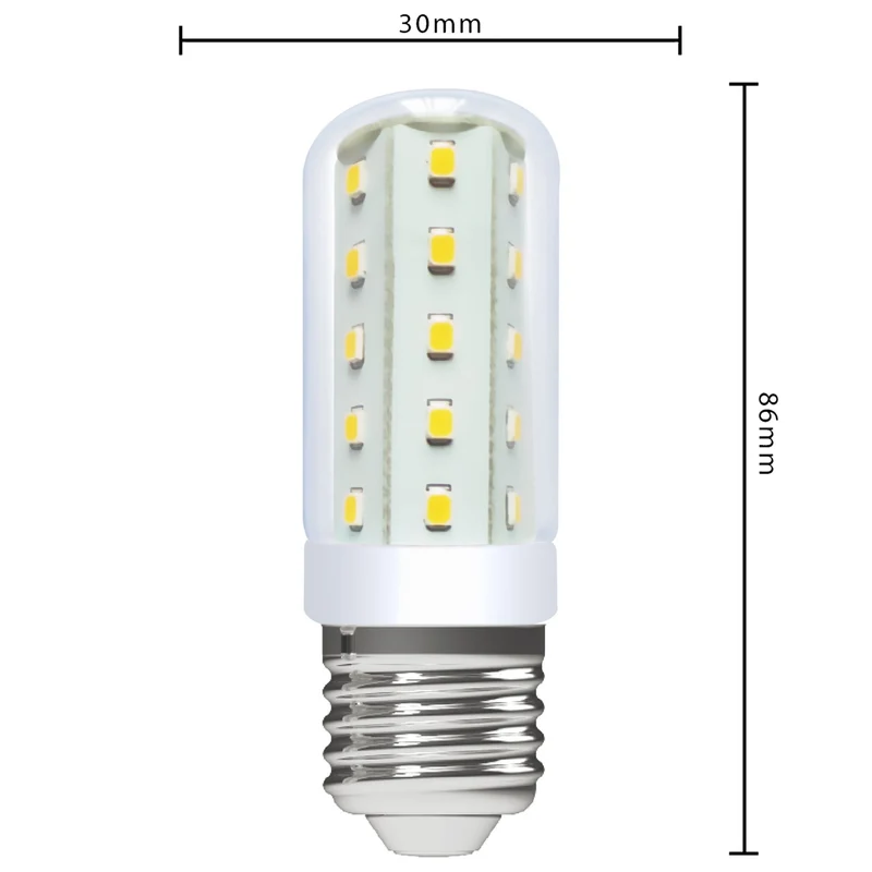 LED Kapsel E27 4W warmweiß Klar CRI97 für beste Farbwiedergabe T30 - LED's Light
