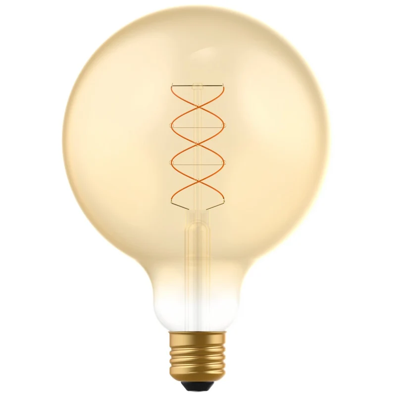 LED Filament XXL-Kugel G125 E27 4W 250lm 1800K Gold dimmbar Deko - DecoDim