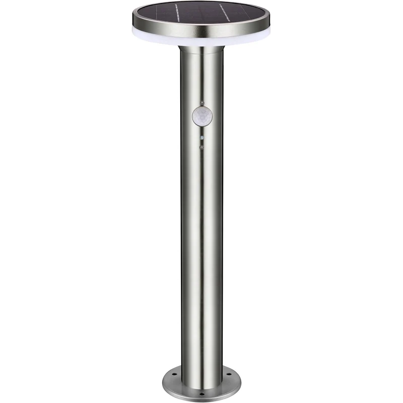 | Design Solar LED-Leuchte mit Bewegungsmelder | Außenleuchte mit Bewegungsmelder | Außenlampen | Wandleuchte | Pfostenleuchte | Gehwegleuchte | Außenleuchte | Solarleuchten | 6 W | 600 Lumen - LED's Light