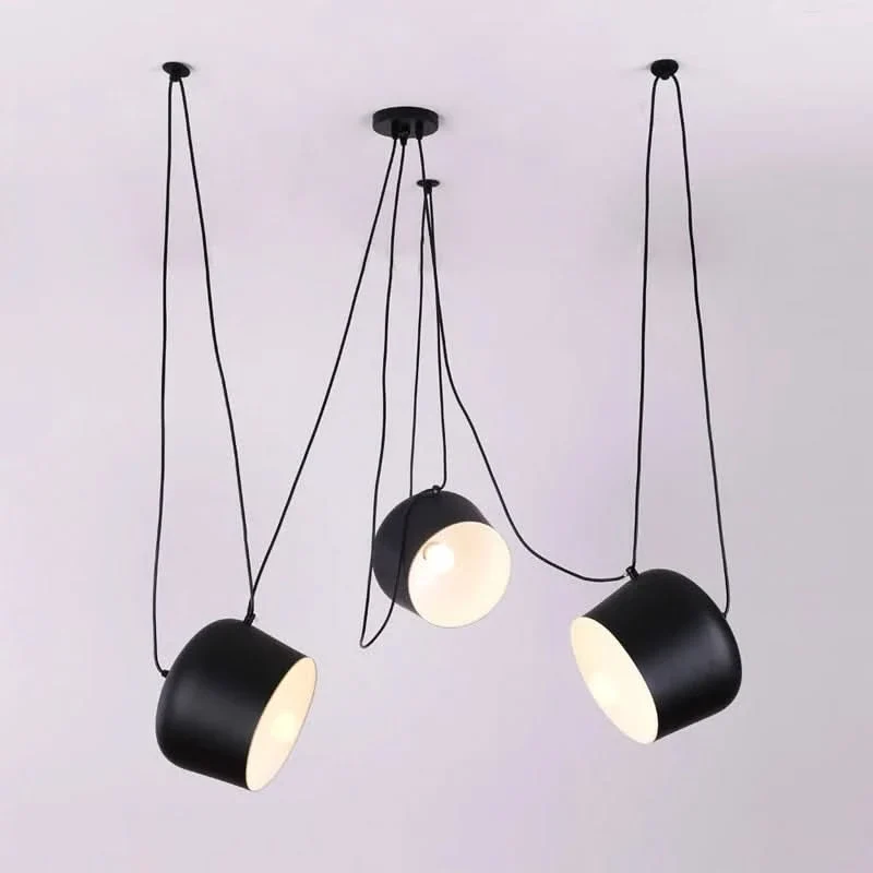 Minimalistische Metall-Hängeleuchte Innen 45 cm – Indusline