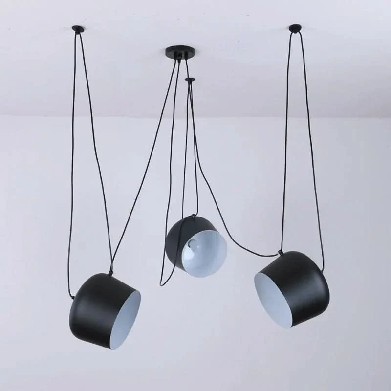 Minimalistische Metall-Hängeleuchte Innen 45 cm – Indusline