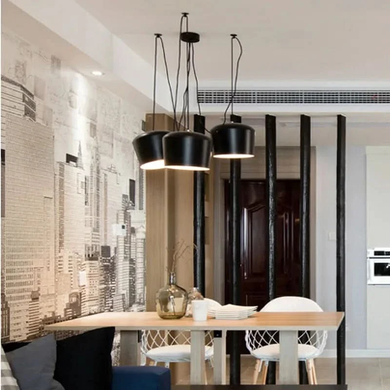 Minimalistische Metall-Hängeleuchte Innen 45 cm – Indusline