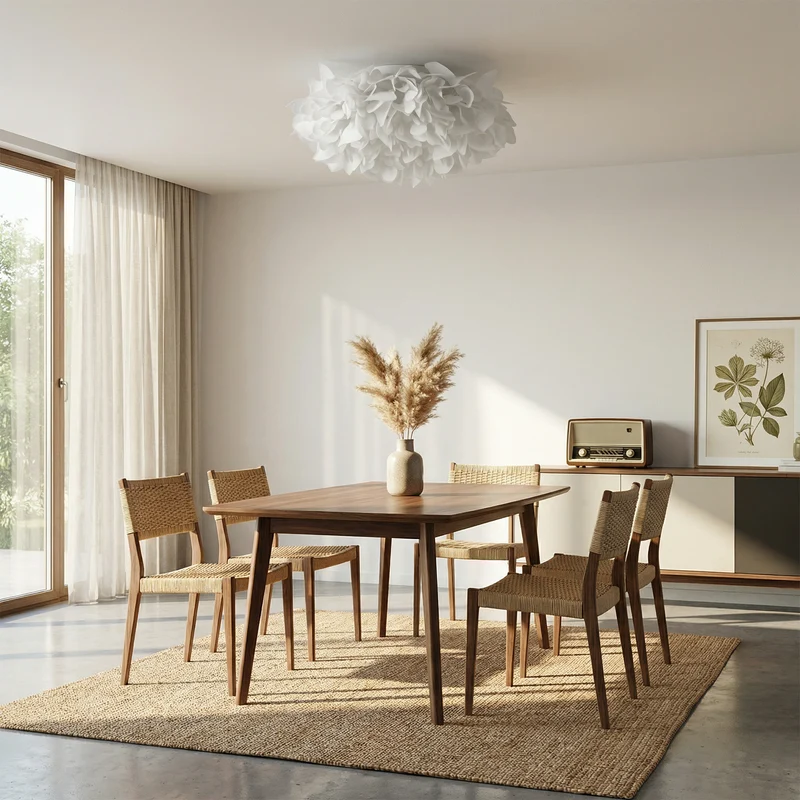 Moderne Deckenleuchte in Blumenform Sanftes Licht – Floral