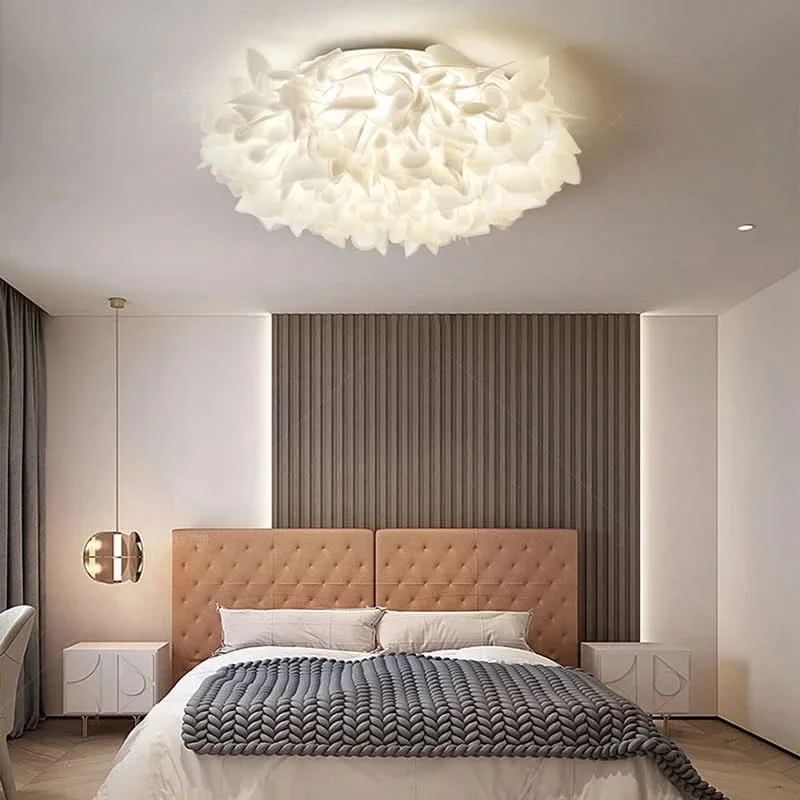 Moderne Deckenleuchte in Blumenform Sanftes Licht – Floral