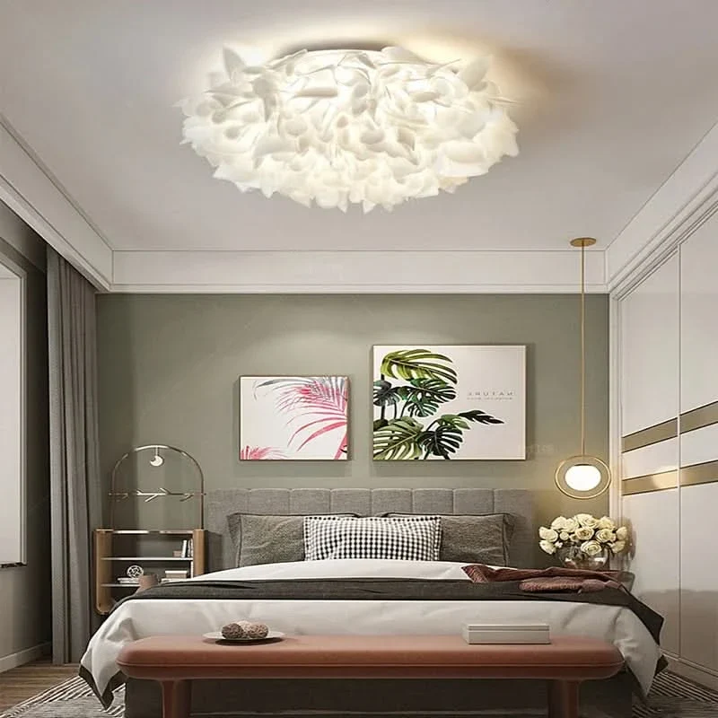 Moderne Deckenleuchte in Blumenform Sanftes Licht – Floral