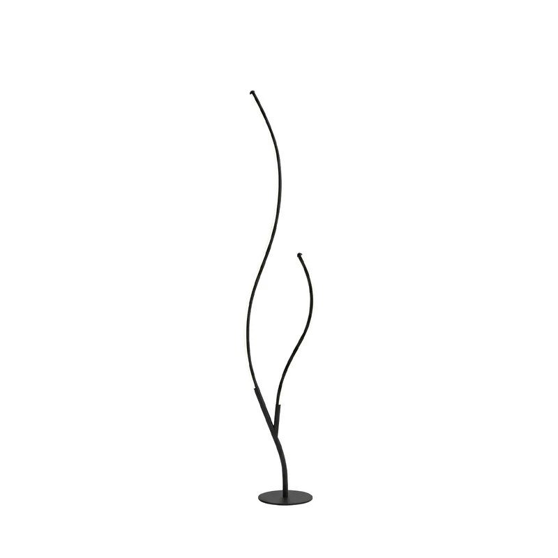 Moderne Stehlampe mit zwei Armen Warme Atmosphäre Langlebig – Duo