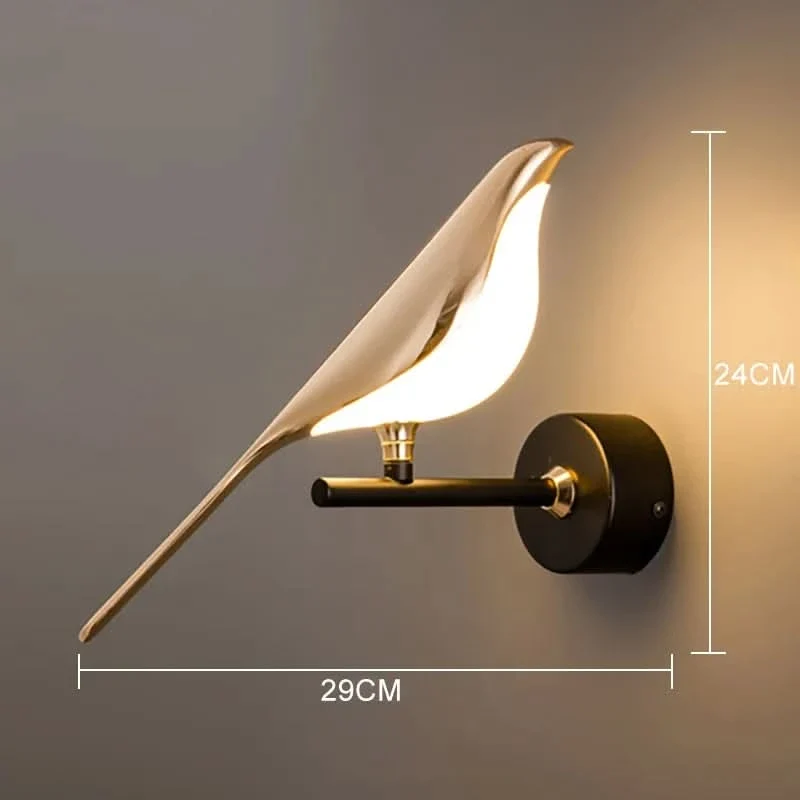 Wandleuchte Natur Eleganz Originelles Design – Birdy