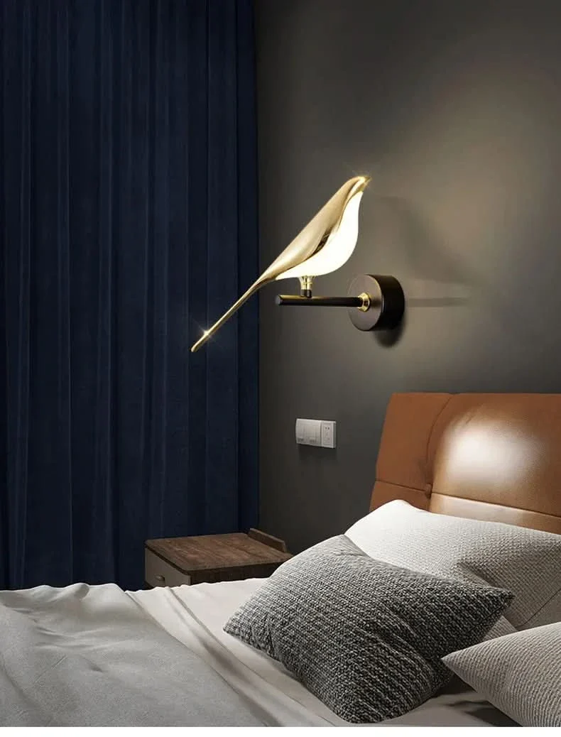 Wandleuchte Natur Eleganz Originelles Design – Birdy