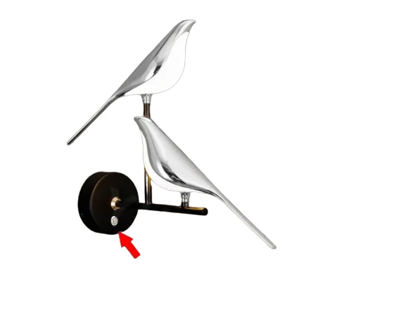 Wandleuchte Natur Eleganz Originelles Design – Birdy