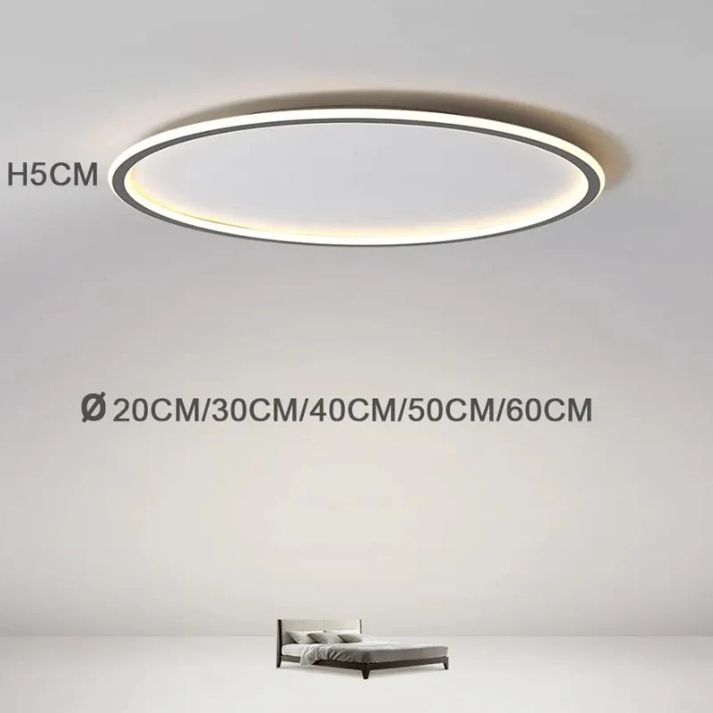 Elegante und schlichte Deckenleuchte mit LED-Technologie – Moderne