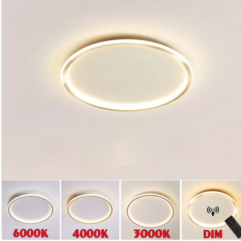 Elegante und schlichte Deckenleuchte mit LED-Technologie – Moderne