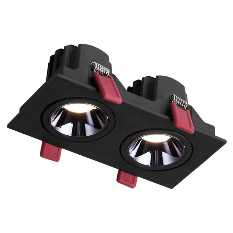 LED-Einbaustrahler Verstellbare Beleuchtung Quadratisches Design – Nik