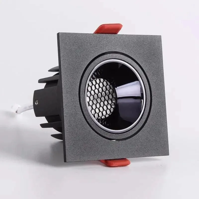 LED-Einbaustrahler Verstellbare Beleuchtung Quadratisches Design – Nik