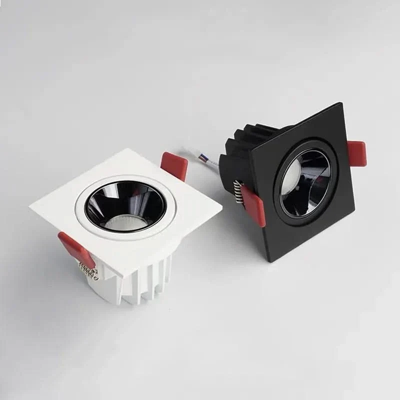LED-Einbaustrahler Verstellbare Beleuchtung Quadratisches Design – Nik