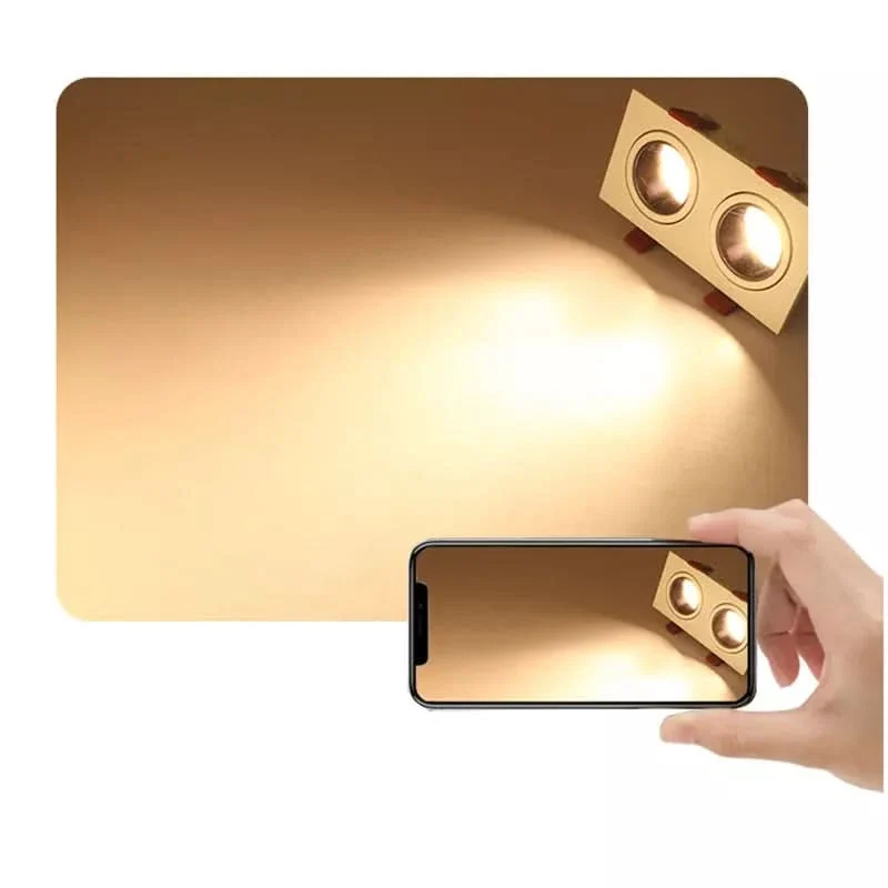 LED-Einbaustrahler Verstellbare Beleuchtung Quadratisches Design – Nik