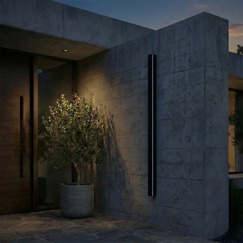 Wandleuchte Schlankes Design Individuelle Außenatmosphäre – Luxerio
