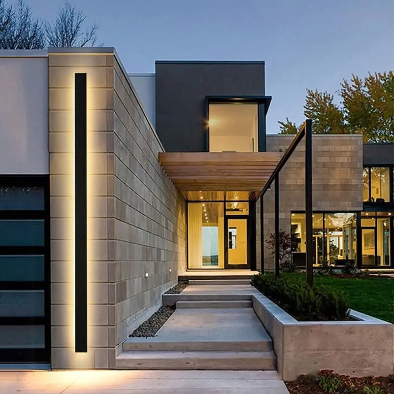 Wandleuchte Schlankes Design Individuelle Außenatmosphäre – Luxerio