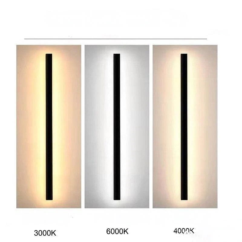 Wandleuchte Schlankes Design Individuelle Außenatmosphäre – Luxerio