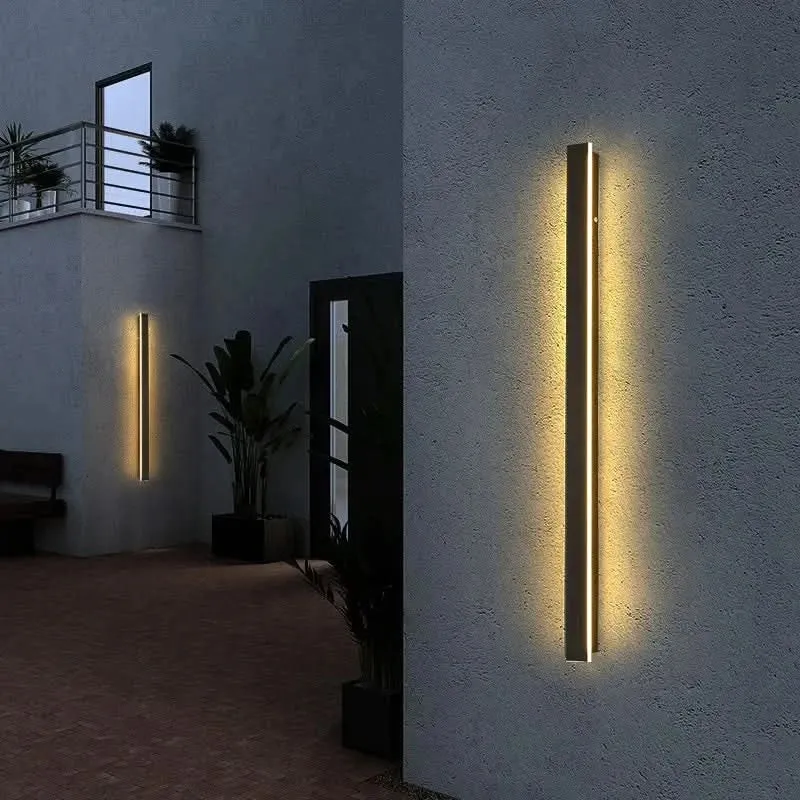 Wandleuchte Schlankes Design Individuelle Außenatmosphäre – Luxerio