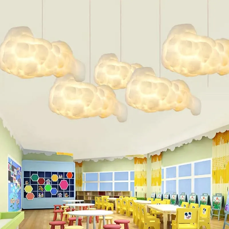 Originale Wolkenförmige Hängelampe für Gemütliche Atmosphäre – Nuage Lumineux