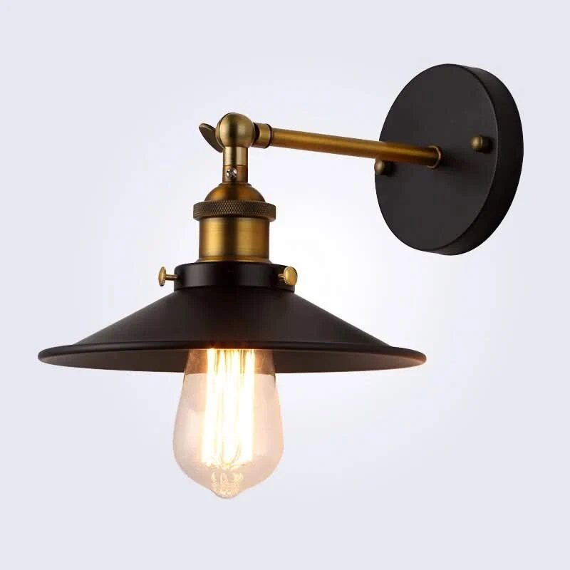 Wandleuchte Metall Retro-Industrie Stil Elegant – Auralux