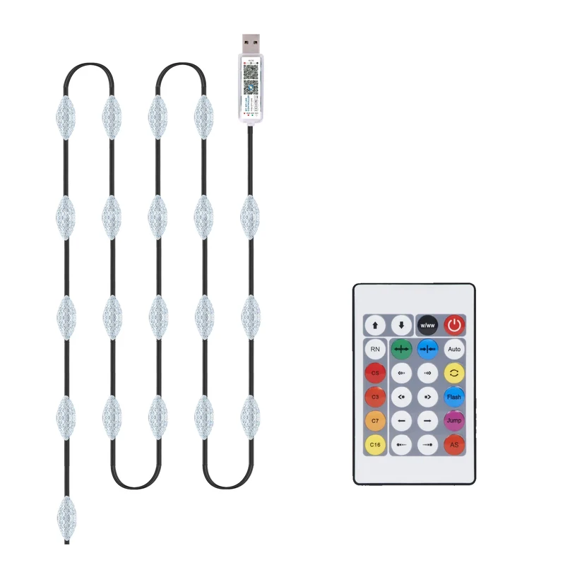 Christmas baum Lichter Dekoration Party Lichterketten USB-Stecker Lichter LED Lichterketten DIY ~2807