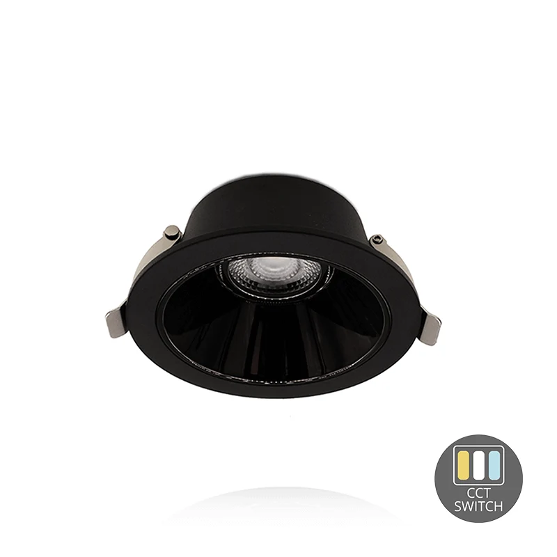 LED-DOWNLIGHT | KERBER | CCT-SCHALTER | Ø160MM | 16W | SCHWARZ