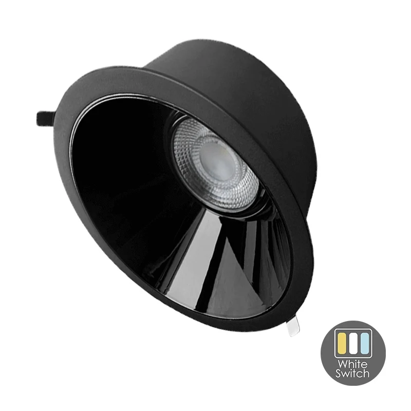 LED-DOWNLIGHT | KERBER | CCT-SCHALTER | Ø145MM | 16W | SCHWARZ