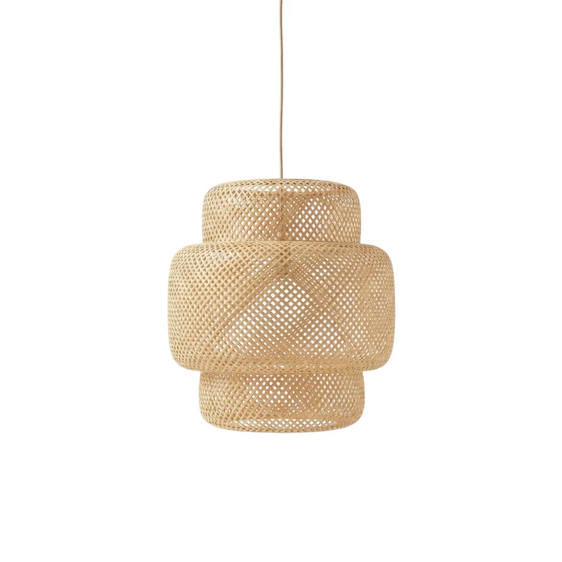 Handgefertigte Hängelampe aus Bambus, exotischer Stil – Zen Bambou