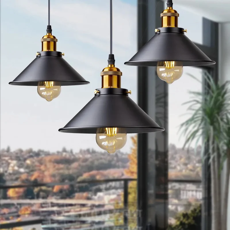 Vintage-Hängelampe mit verstellbaren Kabeln für elegantes Ambiente – Éclats Rétro