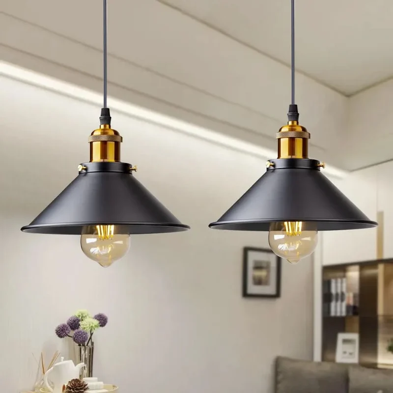Vintage-Hängelampe mit verstellbaren Kabeln für elegantes Ambiente – Éclats Rétro