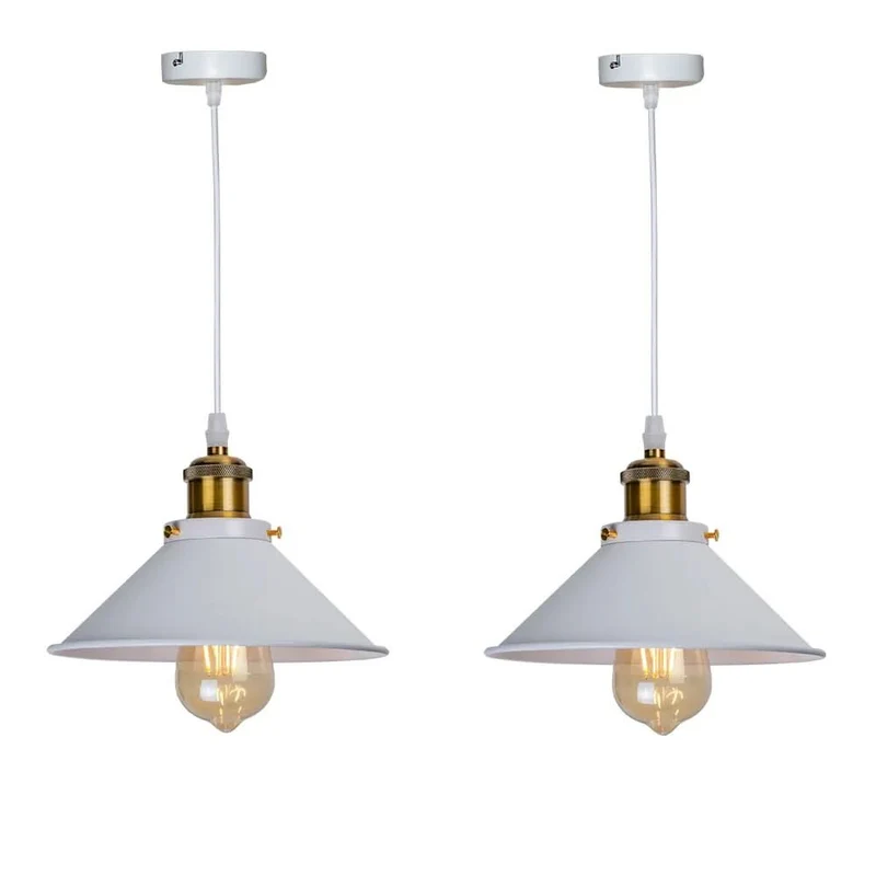Vintage-Hängelampe mit verstellbaren Kabeln für elegantes Ambiente – Éclats Rétro
