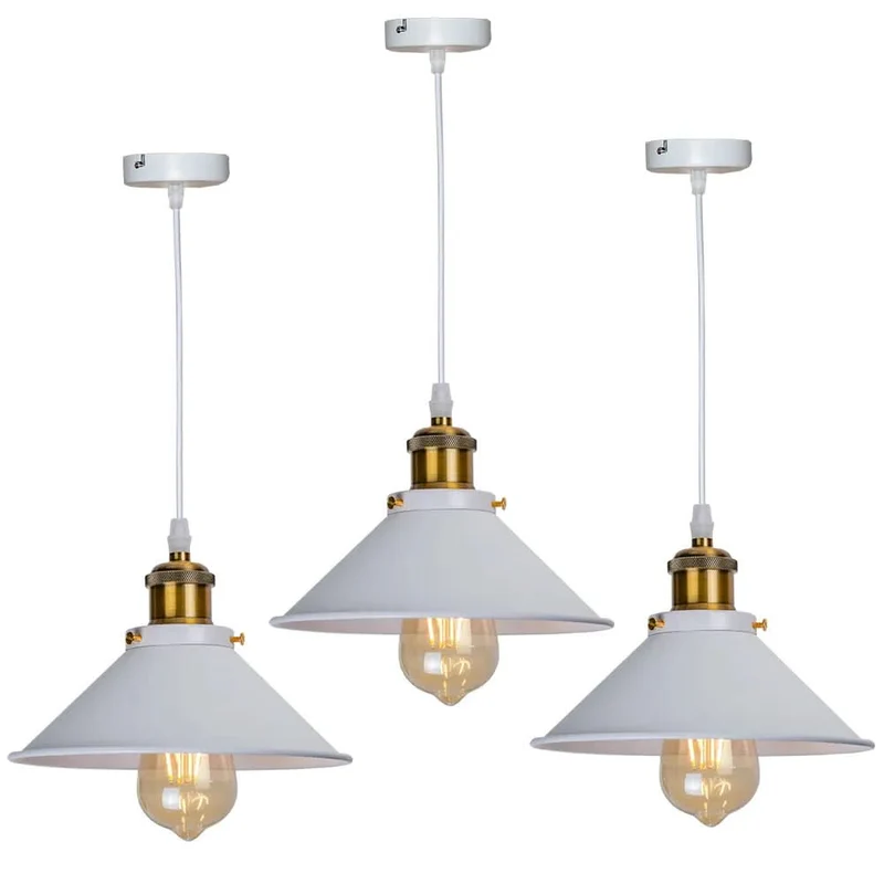 Vintage-Hängelampe mit verstellbaren Kabeln für elegantes Ambiente – Éclats Rétro