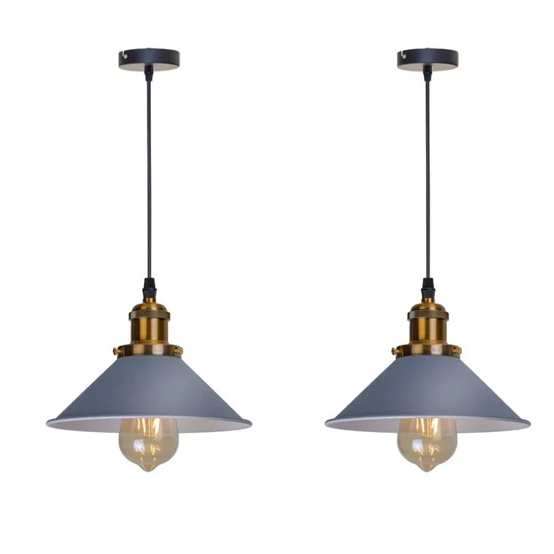 Vintage-Hängelampe mit verstellbaren Kabeln für elegantes Ambiente – Éclats Rétro
