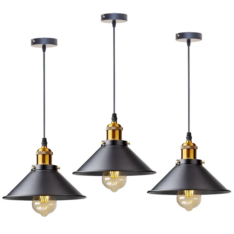 Vintage-Hängelampe mit verstellbaren Kabeln für elegantes Ambiente – Éclats Rétro