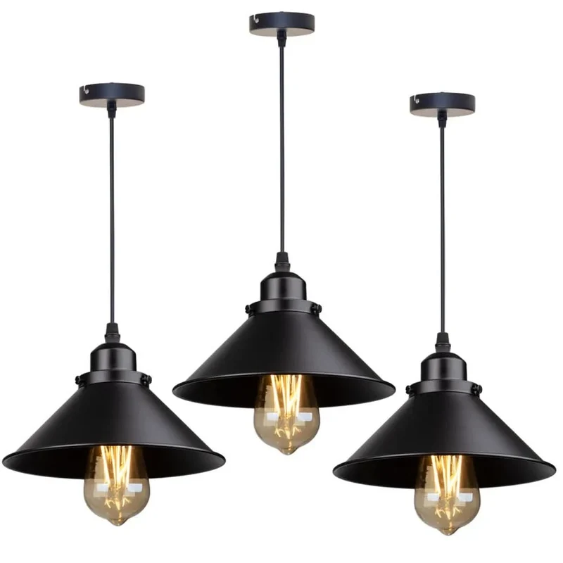 Vintage-Hängelampe mit verstellbaren Kabeln für elegantes Ambiente – Éclats Rétro