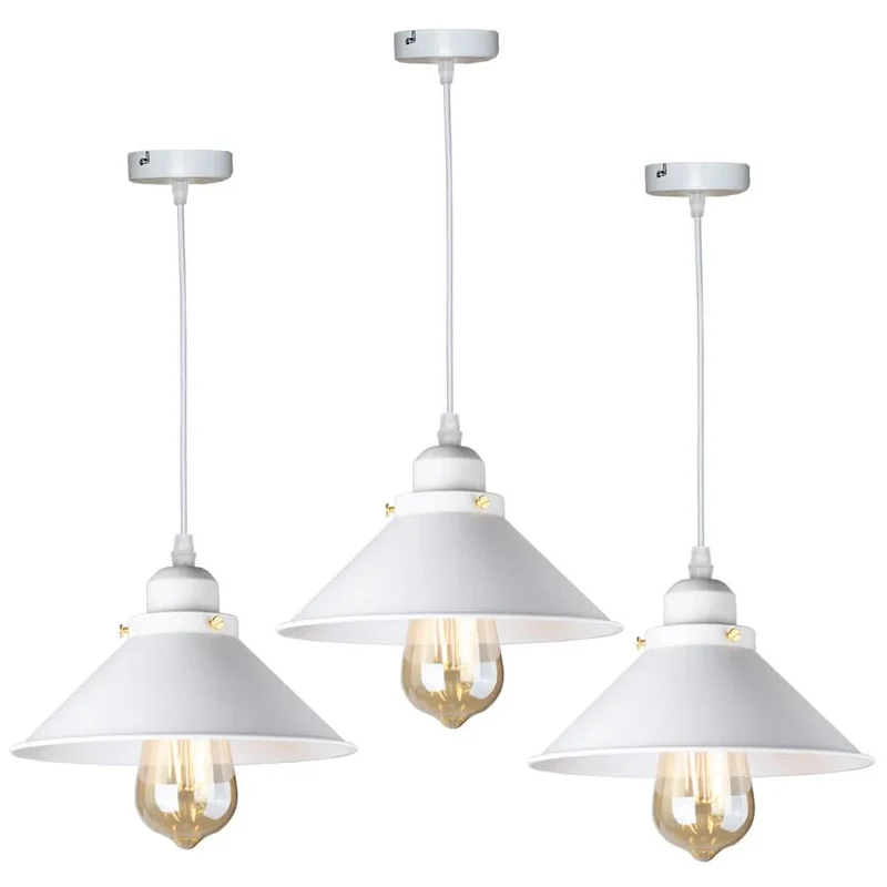 Vintage-Hängelampe mit verstellbaren Kabeln für elegantes Ambiente – Éclats Rétro