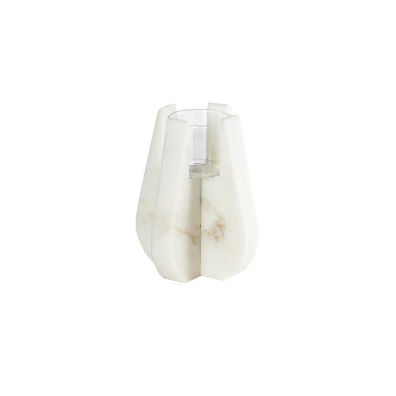 Marble Candleholder DROP by Alessandra Grasso for Kimano