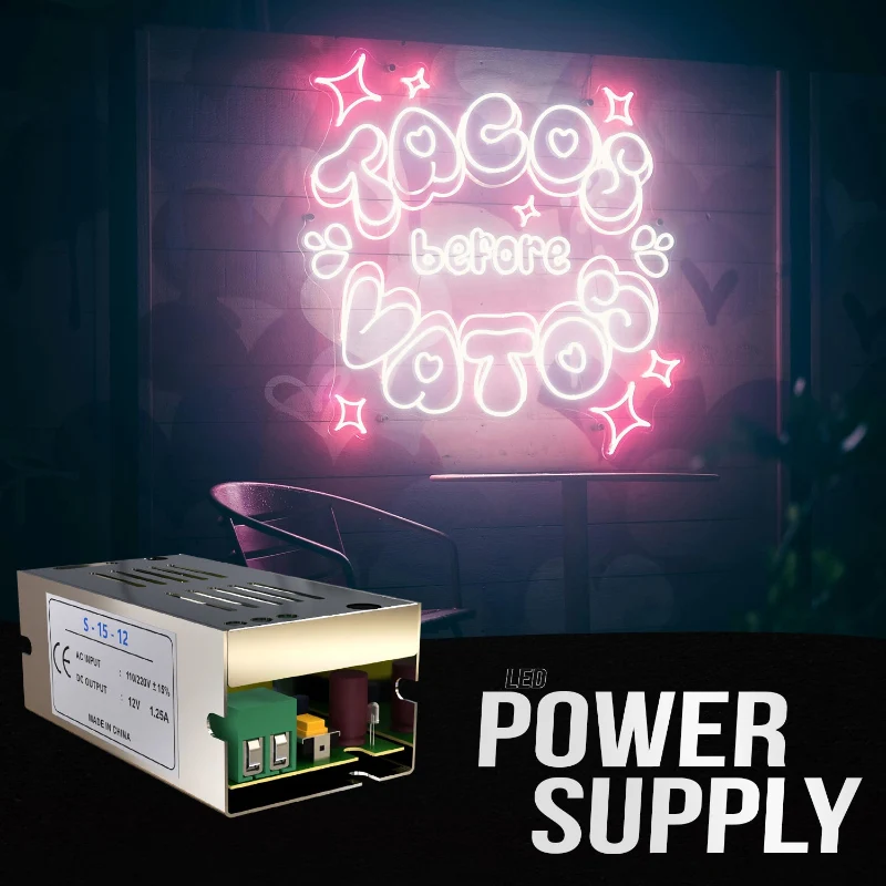12V LED-Transformator 15W Stabiles Netzteil IP20 ~2839